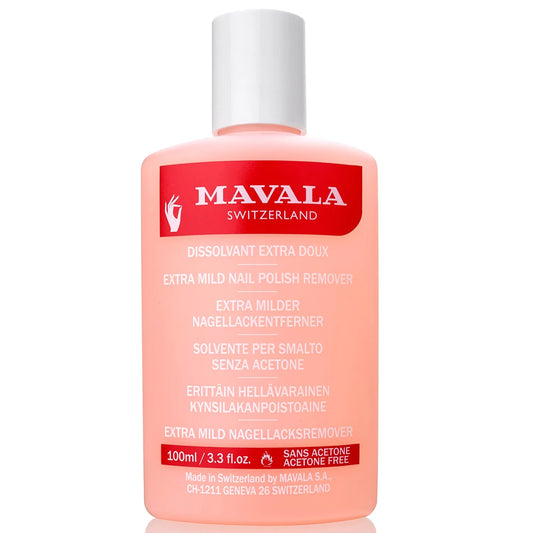 MAVALA QUITA ESMALTE EXTRA SUAVE ROSADO 100 ml