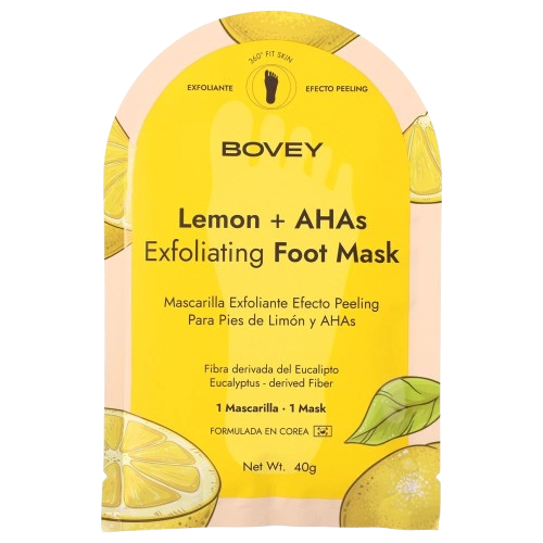 MASCARA EXFOLIANTE PARA PIES DE LIMON Y AHAS