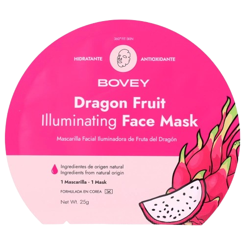 MASCARA FACIAL ILUMINADORA DE FRUTA DE DRAGON