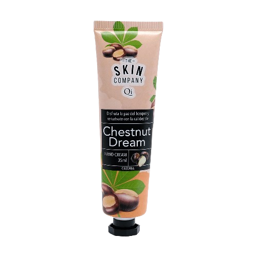 CREMA DE MANOS CARTERA CASTAÑA